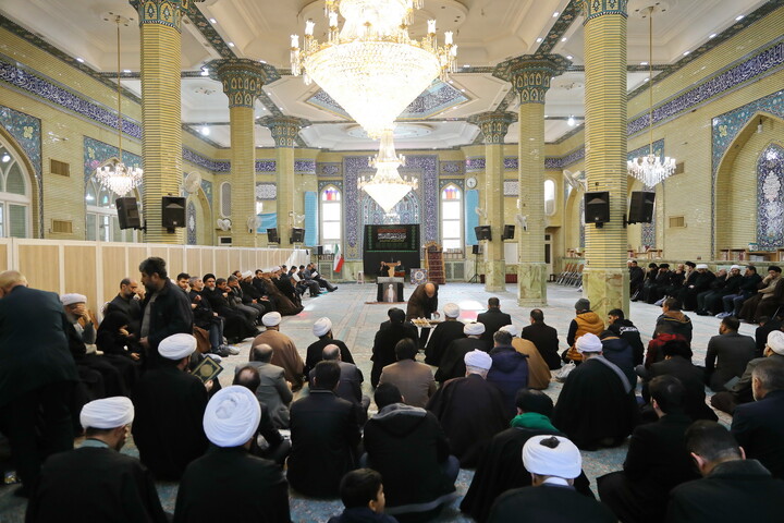 تصاویر/ مراسم ترحیم مرحوم حجت الاسلام والمسلمین مجتبی بروجردی پدر شهید عیسی بروجردی