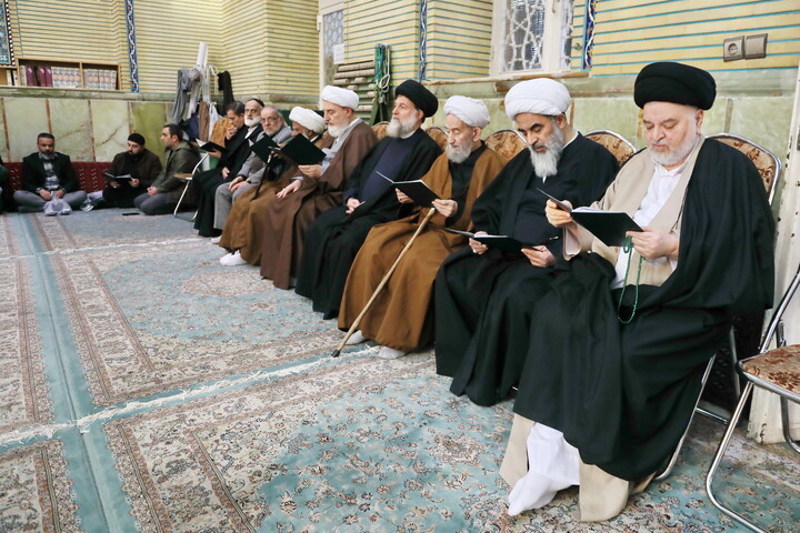 تصاویر/ مراسم ترحیم مرحوم حجت الاسلام والمسلمین مجتبی بروجردی پدر شهید عیسی بروجردی