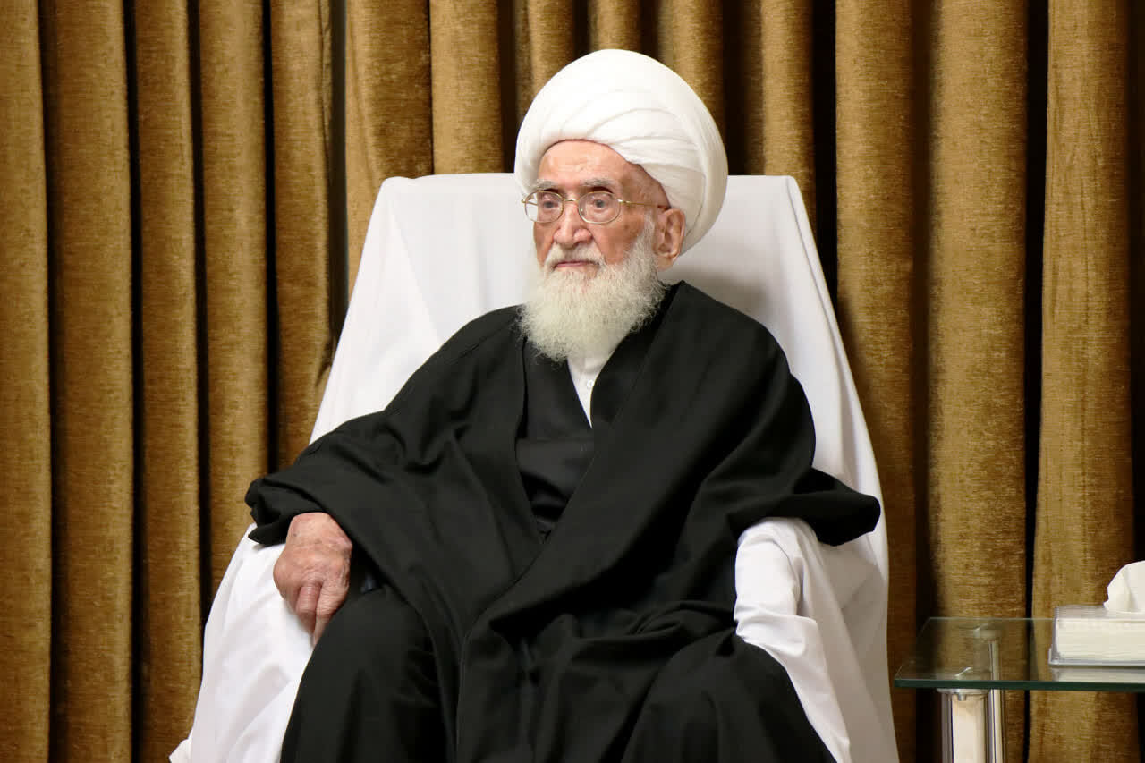 برگزاری مراسم شهادت امام موسی کاظم(ع) با حضور حضرت آیت‌الله نوری همدانی+ تصاویر