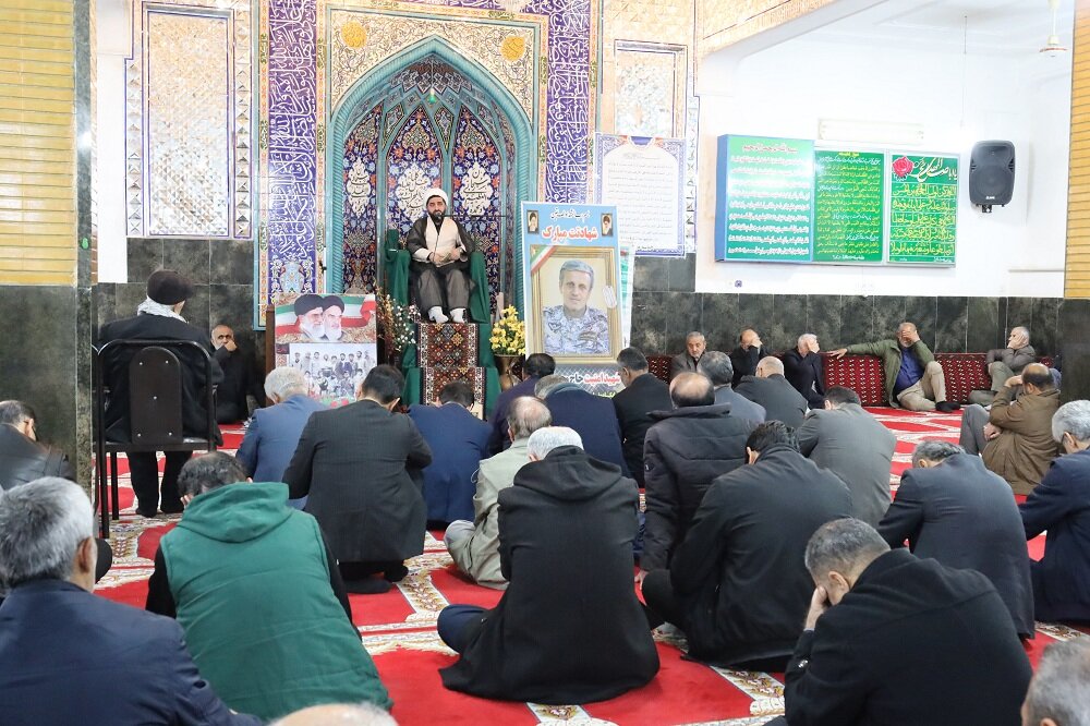 تصویر/ مراسم بزرگداشت شهید مدافع امنیت حاج مجید رنجبر