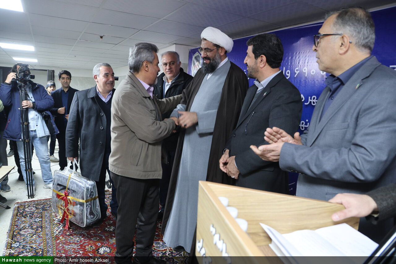 تصاویر / آیین  افتتاح پروژه ۶۹۰ واحدی مسکن ملی همدان