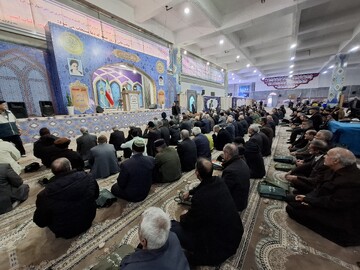 تصاویر/ نماز عبادی سیاسی جمعه کاشان