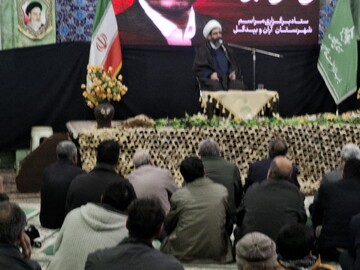 فیلم| مراسم ختم شهید مدافع امنیت در آران و بیدگل