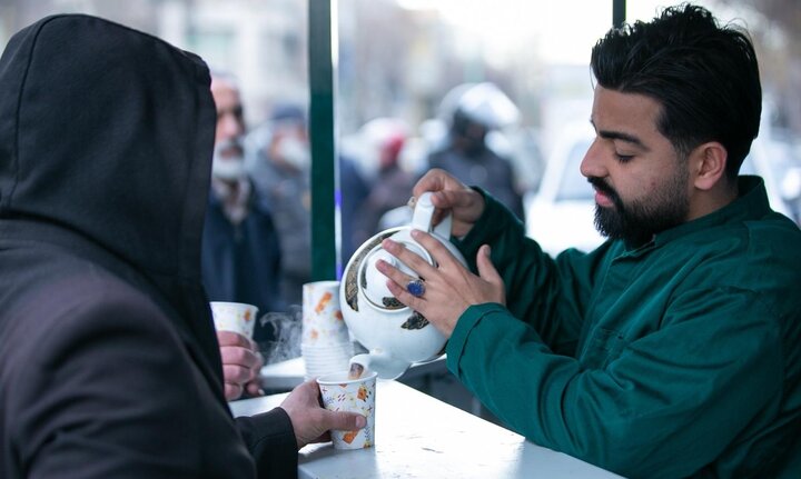 تصاویر/ مراسم عزاداری در حسینیه موج الحسین(ع) پس از حملات تروریستی