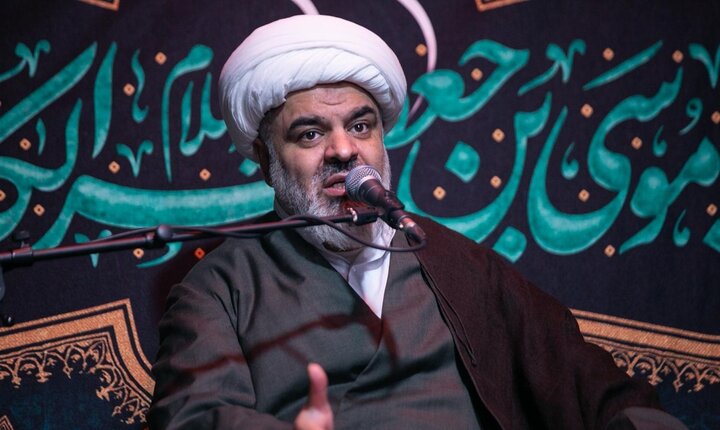 تصاویر/ مراسم عزاداری در حسینیه موج الحسین(ع) پس از حملات تروریستی