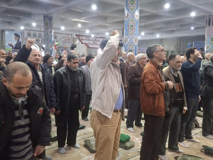 تصاویر:نماز عبادی سیاسی جمعه کاشان