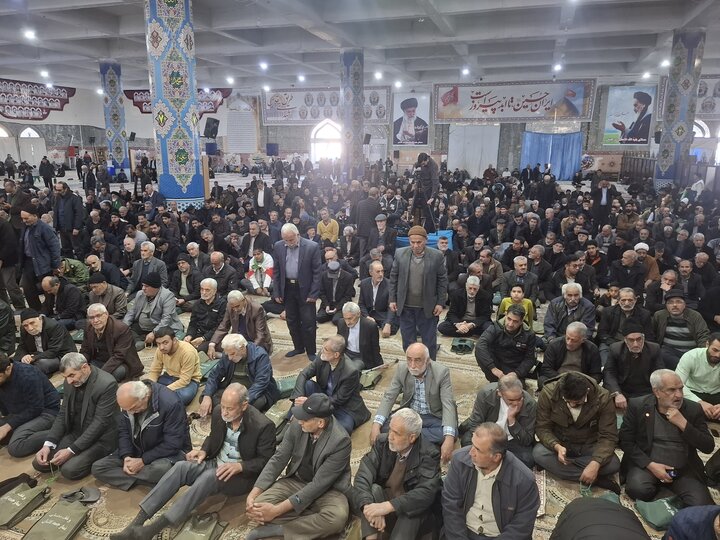 تصاویر:نماز عبادی سیاسی جمعه کاشان