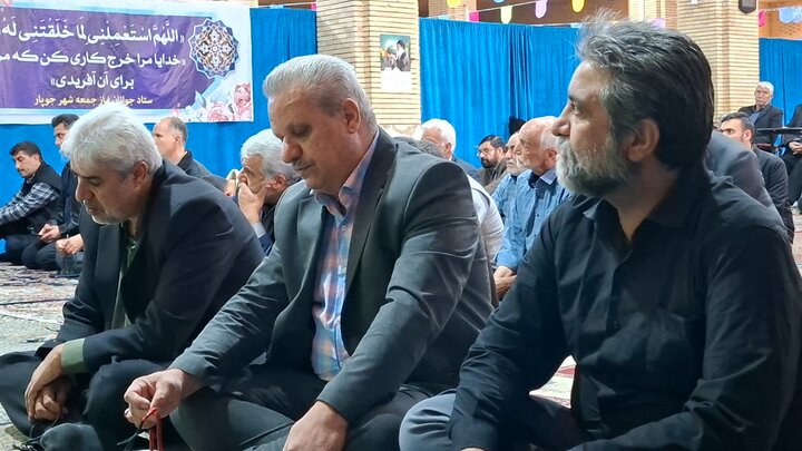 تصاویر/ اقامه نماز جمعه در شهر جوپار