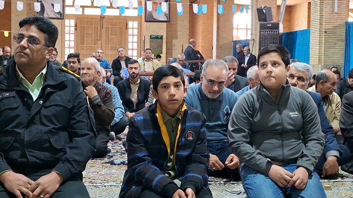 تصاویر/ اقامه نماز جمعه در شهر جوپار