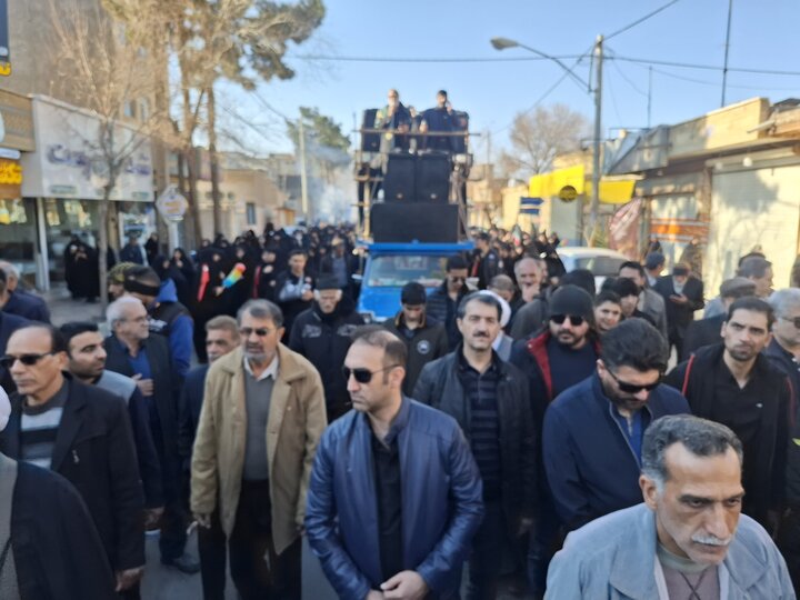 تصاویر؛تشییع پیکر سرباز وطن شهید مدافع امنیت حاج محسن حاجی زاده بیدگلی در اران وبیدگل