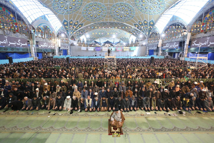 تصاویر/ اقامه نماز عبادی سیاسی جمعه اصفهان