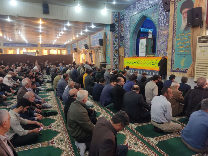 تصاویر/ نماز جمعه بوشهر به روایت تصویر