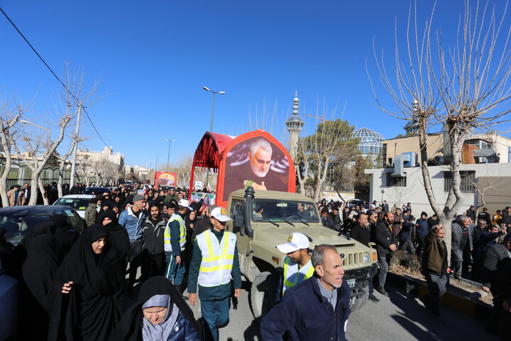 تصاویر/ تشییع پیکر مطهر هفت شهید اغتشاشات اخیر در اصفهان