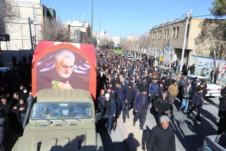 تصاویر/ تشییع پیکر مطهر هفت شهید اغتشاشات اخیر در اصفهان