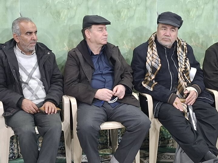 تصاویر:مراسم ختم شهیدحاج محسن حاجی زاده بیدگلی شهیدجهاد تبیین و امنیت