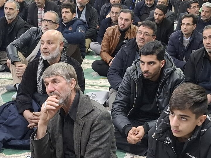 تصاویر:مراسم ختم شهیدحاج محسن حاجی زاده بیدگلی شهیدجهاد تبیین و امنیت