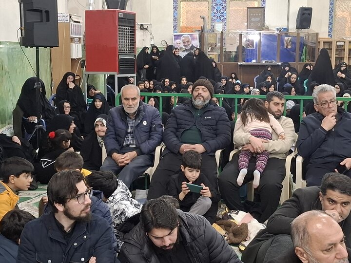 تصاویر:مراسم ختم شهیدحاج محسن حاجی زاده بیدگلی شهیدجهاد تبیین و امنیت