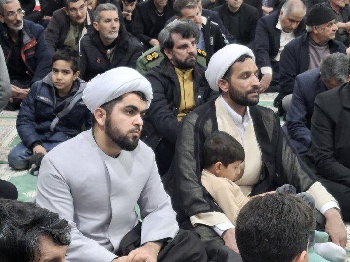 تصاویر:مراسم ختم شهیدحاج محسن حاجی زاده بیدگلی شهیدجهاد تبیین و امنیت
