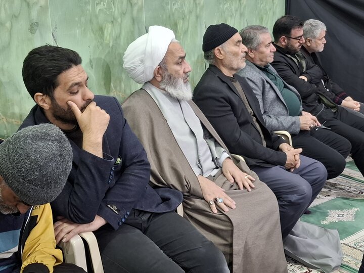 تصاویر:مراسم ختم شهیدحاج محسن حاجی زاده بیدگلی شهیدجهاد تبیین و امنیت