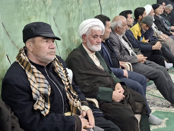 تصاویر:مراسم ختم شهیدحاج محسن حاجی زاده بیدگلی شهیدجهاد تبیین و امنیت