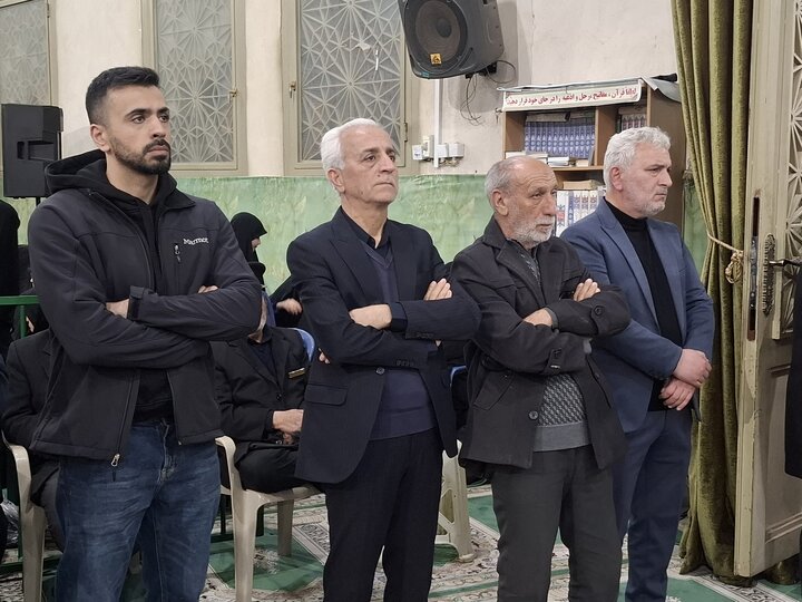 تصاویر:مراسم ختم شهیدحاج محسن حاجی زاده بیدگلی شهیدجهاد تبیین و امنیت