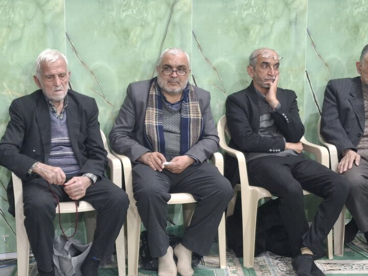 تصاویر:مراسم ختم شهیدحاج محسن حاجی زاده بیدگلی شهیدجهاد تبیین و امنیت