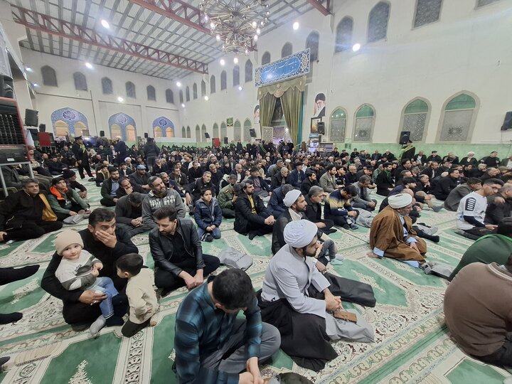 تصاویر:مراسم ختم شهیدحاج محسن حاجی زاده بیدگلی شهیدجهاد تبیین و امنیت
