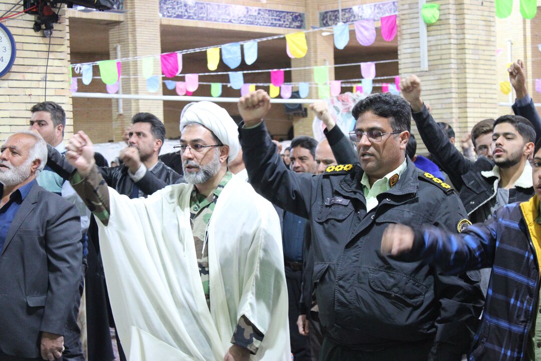 فیلم| تجمع استکبار ستیزی در نماز جمعه شهر جوپار