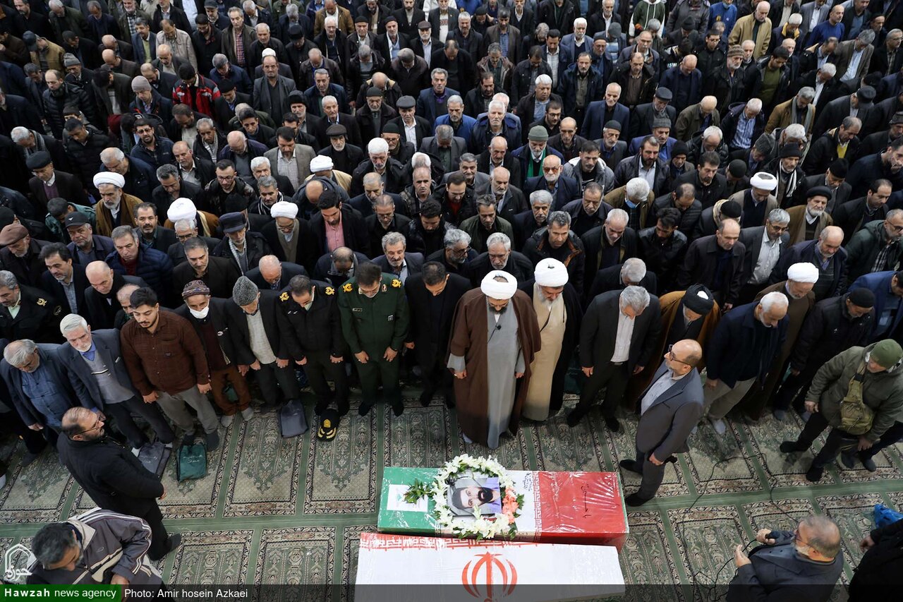 تشییع پیکر شهدای امنیت در همدان