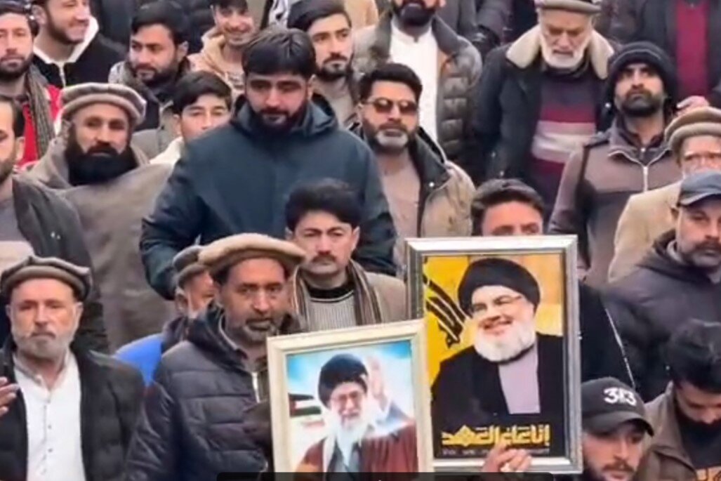 مردم پاکستان در حمایت از ایران و رهبر معظم انقلاب به خیابانها آمدند