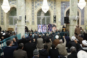 تصاویر/ مراسم بزرگداشت اولین سالگرد شهید حجت الاسلام والمسلمین رازینی و شهید حجت الاسلام والمسلمین مقیسه