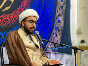 تشییع پیکر طلبه شهید نهاوندی در همدان