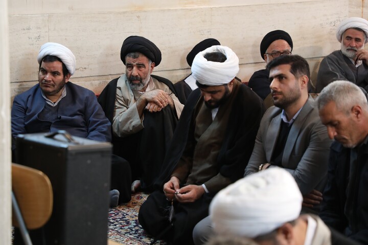 تصاویر/ جلسه طلاب بیجار