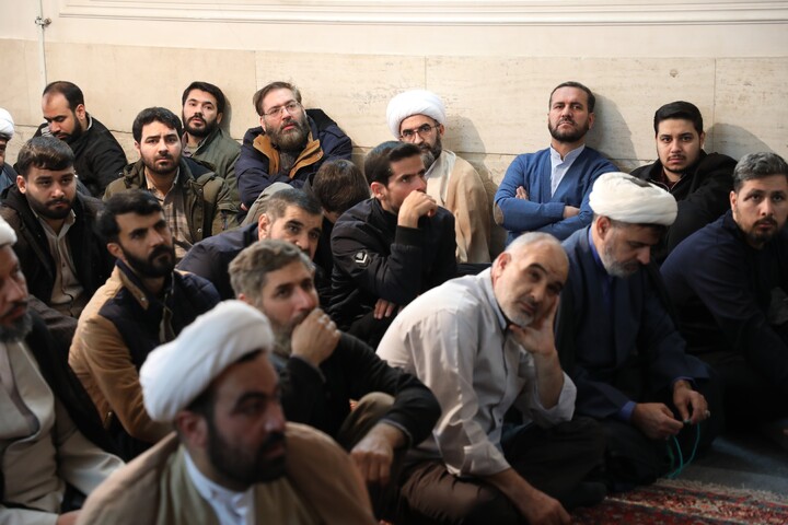 تصاویر/ جلسه طلاب بیجار