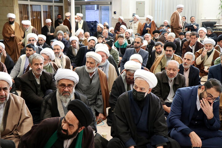 تصاویر/ مراسم جشن عید مبعث حضرت رسول اکرم(ص) در دفترحضرت آیت الله نوری همدانی