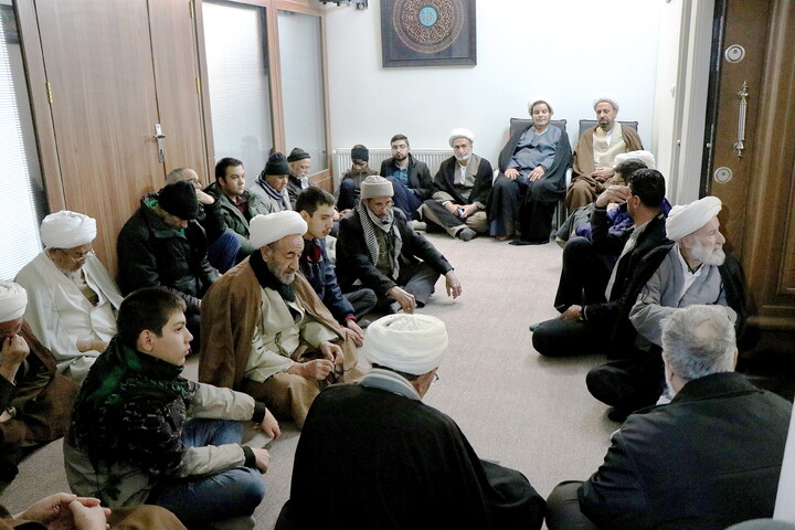 تصاویر/ مراسم جشن عید مبعث حضرت رسول اکرم(ص) در دفترحضرت آیت الله نوری همدانی