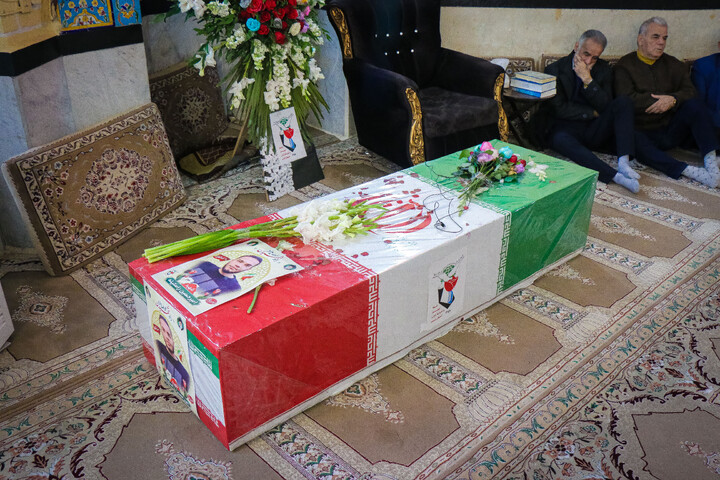 تصاویر/ تشییع پیکر شهید مدافع امنیت امیرحسین راستینه در قم