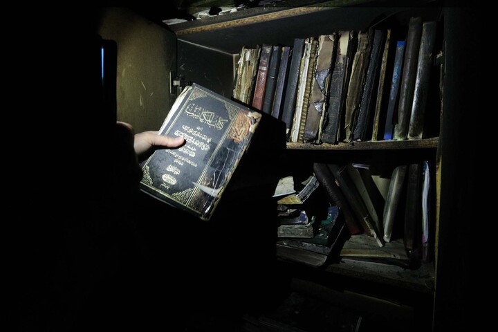 تصاویر| مدرسه علمیه جعفریه قدیمه قاین بعد از اغتشاشات