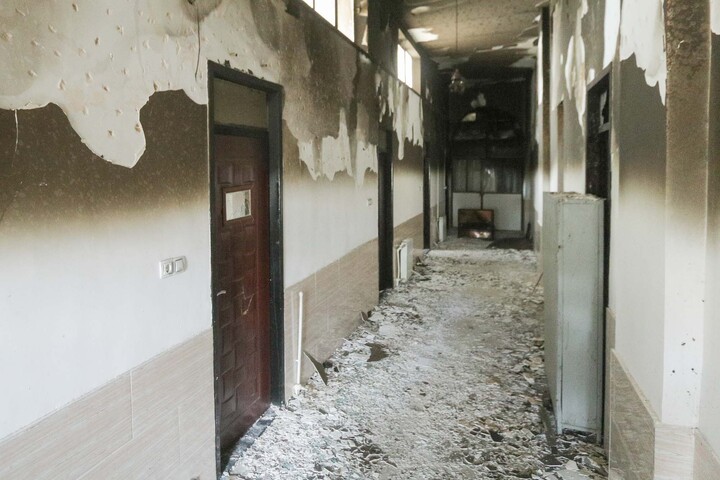 تصاویر| مدرسه علمیه جعفریه قدیمه قاین بعد از اغتشاشات