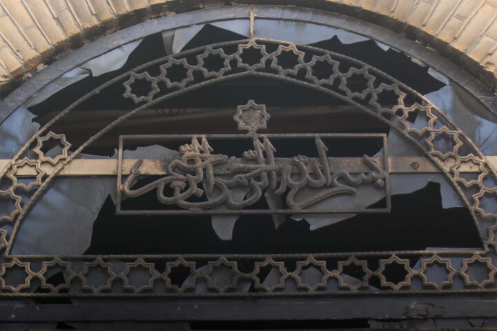 تصاویر| مدرسه علمیه جعفریه قدیمه قاین بعد از اغتشاشات