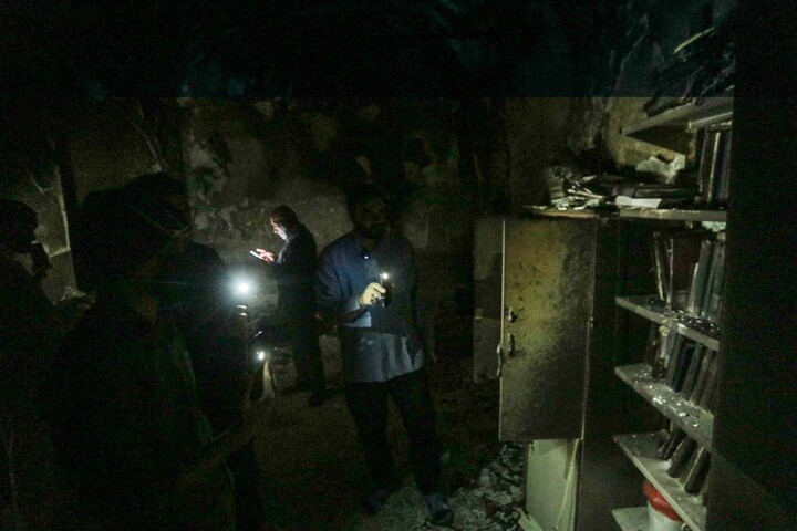 تصاویر| مدرسه علمیه جعفریه قدیمه قاین بعد از اغتشاشات