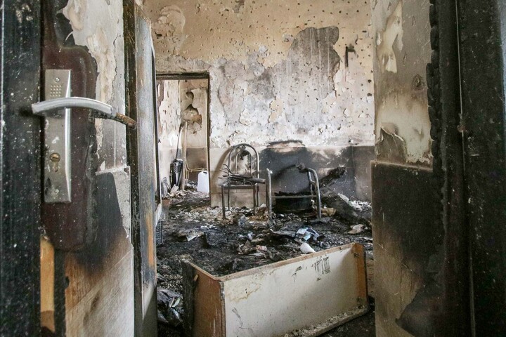 تصاویر| مدرسه علمیه جعفریه قدیمه قاین بعد از اغتشاشات