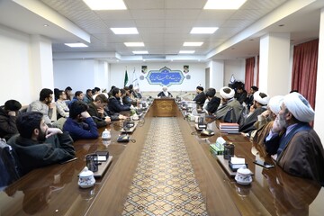 تصاویر/ تقدیر از طلاب و دانش آموختگان مبلغ مدرسه علمیه مصلی یزد