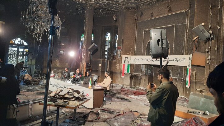 تصاویر/ نشست خبری جشنواره فیلم عمار در مسجد سوخته ابوذر