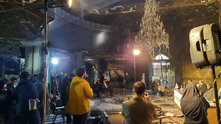 تصاویر/ نشست خبری جشنواره فیلم عمار در مسجد سوخته ابوذر