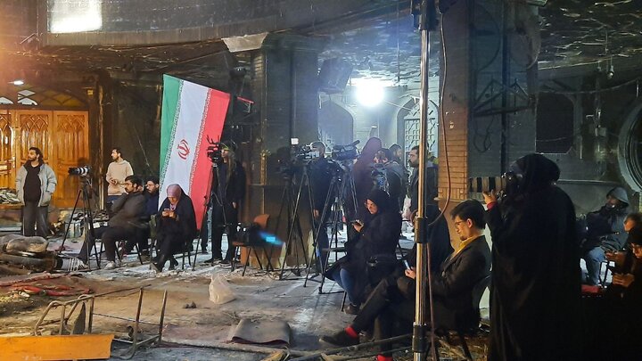 تصاویر/ نشست خبری جشنواره فیلم عمار در مسجد سوخته ابوذر