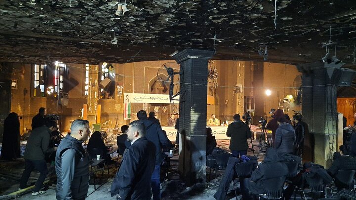 تصاویر/ نشست خبری جشنواره فیلم عمار در مسجد سوخته ابوذر