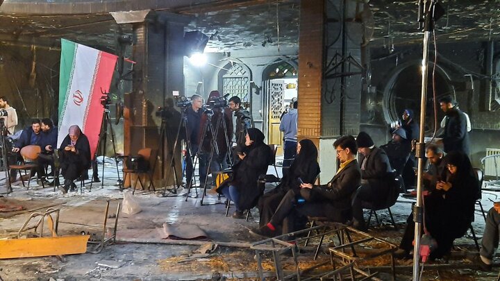 تصاویر/ نشست خبری جشنواره فیلم عمار در مسجد سوخته ابوذر