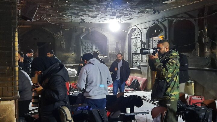 تصاویر/ نشست خبری جشنواره فیلم عمار در مسجد سوخته ابوذر