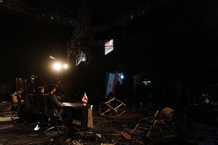 تصاویر/ نشست خبری جشنواره فیلم عمار در مسجد سوخته ابوذر